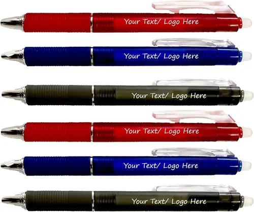 Bolígrafos personalizados con logotipo personalizado o paquete de texto de 250 unidades para marketing, fiestas, eventos, bolígrafos de gel