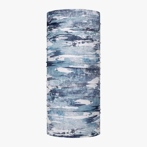 Miniatura 9 de BUFF CoolNet - Polaina de cuello UV, protección solar UPF 50, transpirable, versátil, máscara facial de secado rápido, blanco y gris, tamaño adulto