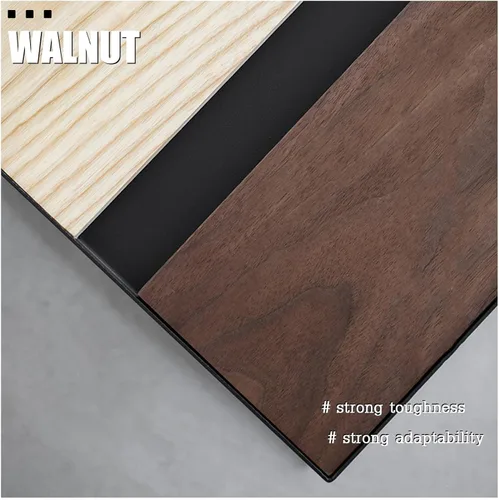 Miniatura 5 de Mesa de té Cofee Mesa de Centro para Sala moderna y minimalista mesa de té de oficina con madera rectangular y marcos de metal estables, para sala