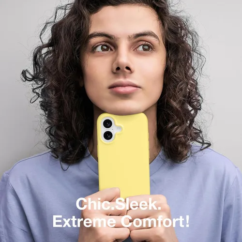 Miniatura 871 de GONEZ Funda de silicona para iPhone 15 Pro Max, compatible con Magsafe, protector de cámara + protector de pantalla, forro de microfibra suave