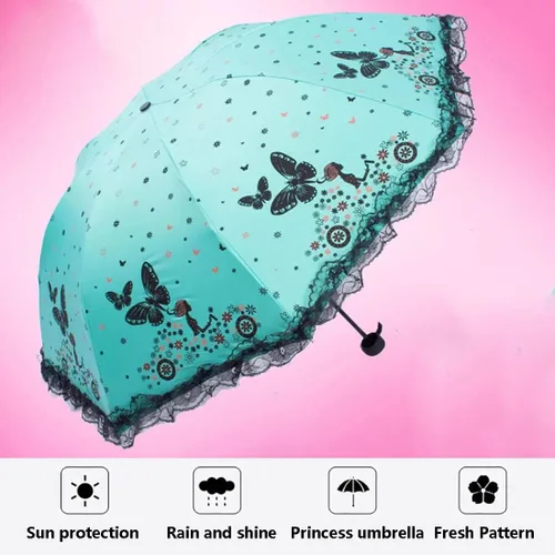 Miniatura 3 de ACGrade Sombrilla, sombrilla de encaje, sombrilla de encaje, sombrilla de encaje para mujer, sombrillas para mujer, sombrilla de verano para mujer