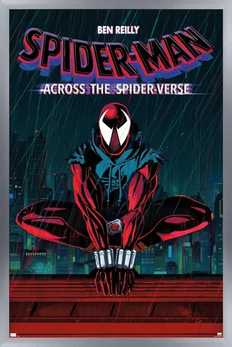 Miniatura 7 de Trends International Marvel Spider-Man: Across The Spider-Verse - Póster de pared de una hoja de Ben Reilly, 34 pulgadas de largo x 22.4 W, versión