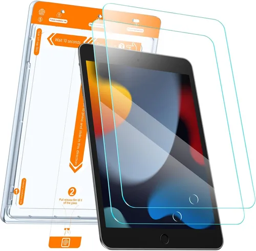 Miniatura 9 de SIBEITU Protector de pantalla para iPad Mini 5/4ª generación, dureza 9H, protector de película de vidrio templado de 7.9 pulgadas (paquete de 2)