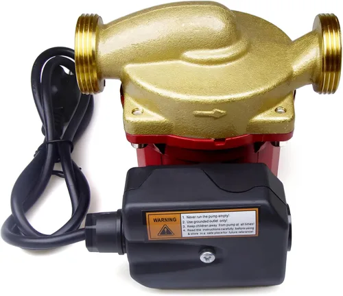 Miniatura 8 de UP15-29SU/LC, 59896776 115V Bomba de circulación no sumergible de 1/8 HP Unión NPSM de 1-1/4 pulgadas, bomba de rotor enlatada Construcción de cobre