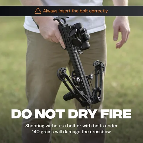 Miniatura 9 de BALLISTA BAT Compound Mini Crossbow - Small Crossbow for Hunting, Fishing and Target - 300 FPS, 130 Lbs, 2.46 lbs
