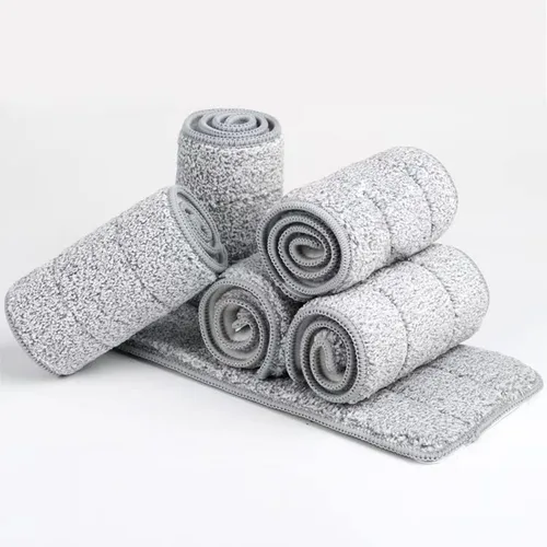 Miniatura 12 de Almohadillas de microfibra de 18 pulgadas, paquete de 6 cabezales de repuesto para mopas de microfibra para mopas húmedas y secas, almohadillas