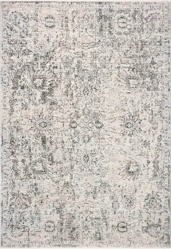 Miniatura 3 de SAFAVIEH Winston Collection - Alfombra de área de 7 pies 1 pulgada x 10 pies, color beige y gris, diseño envejecido, no desprende pelusa y de fácil