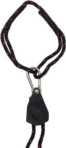 Miniatura 5 de Sistema de soporte de cubierta de barco: suspensión de cubierta de amarre con polea de trinquete de cuerda, material de grado marino, ajuste