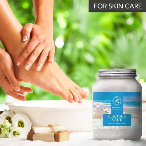 Miniatura 5 de Sal del Mar Muerto 35 oz – 100% pura y natural – Sales del Mar Muerto 2.2 lbs – Lo mejor para un buen sueño – Alivio del estrés – Belleza