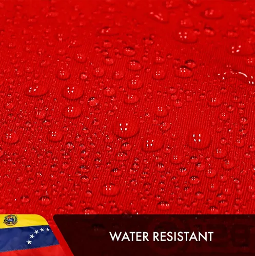 Miniatura 6 de G128 Bandera venezolana de 7 estrellas 3 x 5 pies Serie doble ToughWeave bordado de doble cara de poliéster 210D Bandera de país, diseño