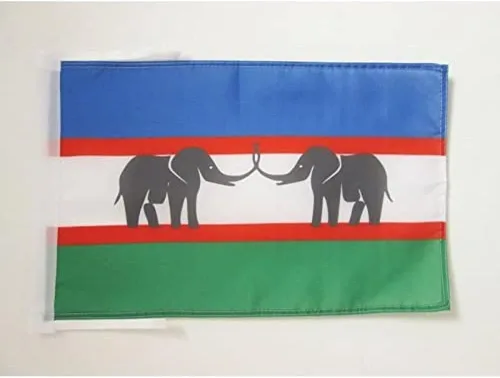 Miniatura 1090 de Bandera de México AZ FLAG, 45.7 x 30.5 cm, con cordones - Pequeñas banderas mexicanas de 30 x 45 cm - Bandera de 45.7 x 30.5 cm