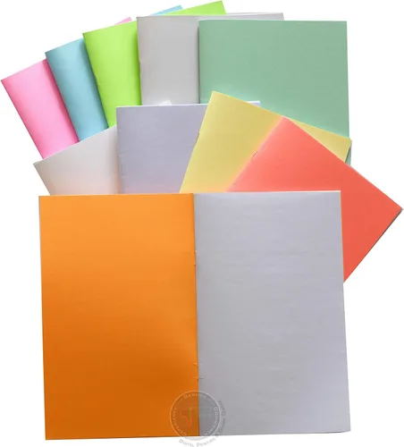 Miniatura 8 de Cuaderno de bocetos, cuadernos de dibujo para niños, cuadernos a granel, cuaderno de bocetos pequeño, libros en blanco con tapas blancas, 32 páginas