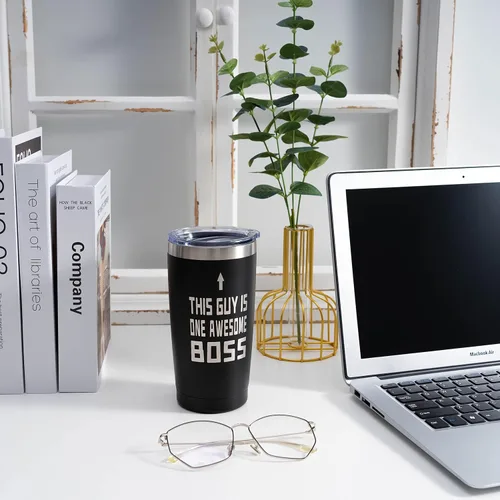 Miniatura 4 de ARIABLE Regalos para jefes – Regalos divertidos del Día del Mejor Jefe del Mundo para hombres y mujeres – Regalo de cumpleaños para jefes de parte