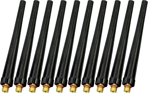 Miniatura 8 de RIVERWELD TIG Tapas traseras largas medianas cortas 41V24 41V35 41V33 41V24L Fit SR PDA DB WP 9 20 25 TIG soldadura antorcha 10 piezas