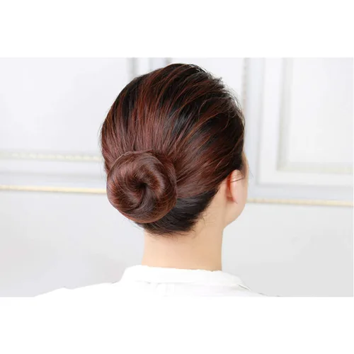 Miniatura 4 de Tinksky red de pelo Invisible de elástico y acabado de malla 100-Paquetes (Negro)