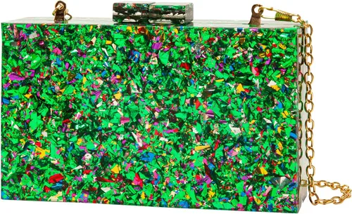 Miniatura 2 de LETODE Bolsos de mano de acrílico, bolso de plexiglás para mujer
