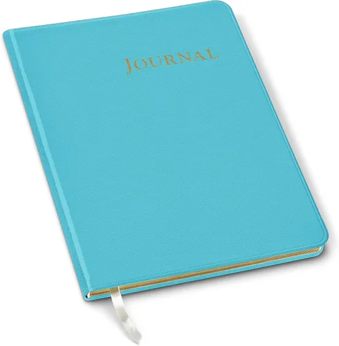 Miniatura 25 de Diario de cuero Gallery Leather - Elaborado en Maine, EE. UU. - Elegante cuaderno de escritura de cuero con 192 páginas rayadas - Un espacio