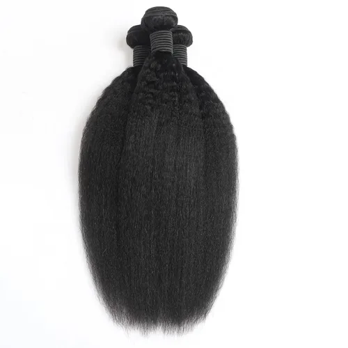Miniatura 5 de Amella Hair Kinky Straight Bundles,10 inch Kinky Straight Human Hair Bundles,100% Unprocessed Brazilian Virgin Human Hair Bundles