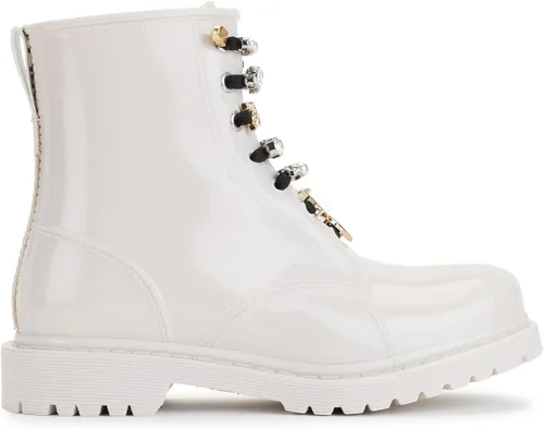 Miniatura 8 de Karl Lagerfeld Paris Botas de combate Topanga-Rain Bootie para mujer