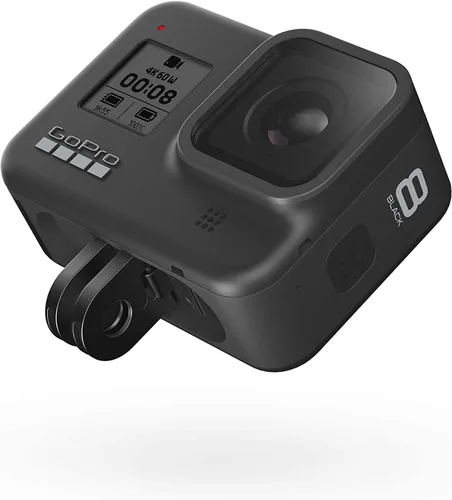 GoPro HERO8 Black - Cámara de acción impermeable con pantalla táctil 4K Ultra HD Video 12MP Fotos 1080p Estabilización de transmisión en vivo
