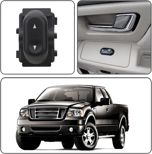 Miniatura 7 de Obaee Botón de interruptor de elevalunas eléctrico delantero y trasero del lado del pasajero compatible con Ford Crown Victoria F150 Expedition