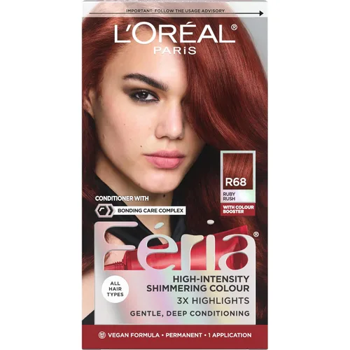 Miniatura 62 de L'Oreal Paris Feria - Tinte permanente multifacético y brillante, 60 Crystal Brown (castaño claro), paquete de 1 60 marrón claro