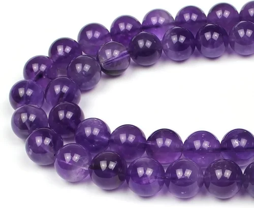 Miniatura 33 de MJDCB Cuentas sueltas redondas de jade rojo natural para hacer joyas, pulseras y collares DIY (6mm)