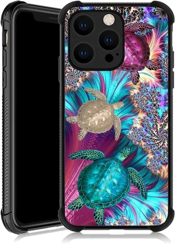 Miniatura 19 de ZHEGAILIAN Funda compatible con iPhone 13 Pro, fundas Cat Heartbeat 13 Pro para niñas, esquinas reforzadas, TPU suave, a prueba de golpes, Latido