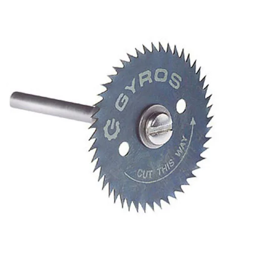 Miniatura 10 de Gyros Mini hoja de sierra circular, dientes gruesos de 1 ½ pulgadas de diámetro con 44 dientes por pulgada rápido para cortar plástico, maderas