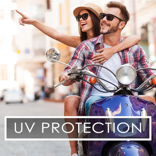 Miniatura 5 de proSPORT Gafas de lectura tintadas para lectores de gafas de sol semi sin montura cuadrada para hombres y mujeres, no bifocales