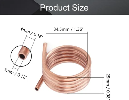Miniatura 2 de Fielect Chaqueta de refrigeración por agua de cobre para motor, 540/550, anillo de enfriamiento de agua, modelo de control remoto de metal