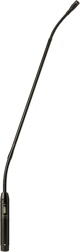 Miniatura 18 de Micrófono Shure MX405LP/C de condensador cardioide, cuello de cisne de 5" con indicador de estado bicolor, menos preamplificador