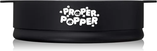 Miniatura 4 de La original Proper Popper - Palomera de microondas, fabricada en silicona, con cuenco plegable sin BPA y apta para lavavajillas - (Negro)