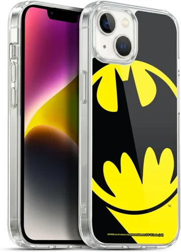 Miniatura 311 de Head Case Designs Funda de gel con licencia oficial de Batman DC Comics Bat Signal Logos [protección de grado militar] compatible con Apple iPhone 7