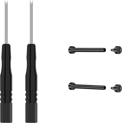 Miniatura 7 de hengkang Compatible con Amazfit T-Rex 2 accesorio de tornillo para reloj inteligente, 2 tornillos de repuesto de acero inoxidable con 2