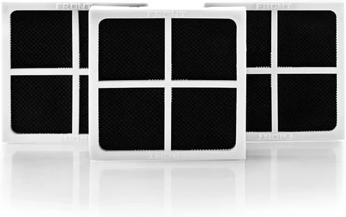 K&J Paquete de 3 filtros de aire de repuesto para LG LT120F, se adapta a filtros de aire de refrigerador LT120F y ADQ73214404, filtro de aire
