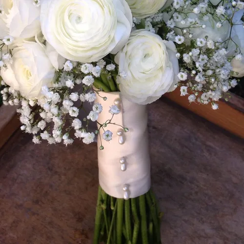 Miniatura 6 de Alfileres de ramillete de 220p, alfileres de boutonniere, alfileres de perlas blancas, alfileres de ramo de boda para joyas, manualidades de flores