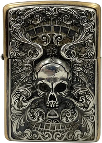 Estuche para encendedor de latón hecho a mano, regalo para hombres, bolsas más ligeras, funda protectora de almacenamiento para padre, novio,