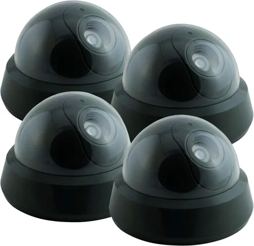 Miniatura 2 de Pearl Enterprise - Cámara de seguridad falsa, sistema de vigilancia inalámbrico para exteriores con luz de movimiento, aspecto realista con luz LED