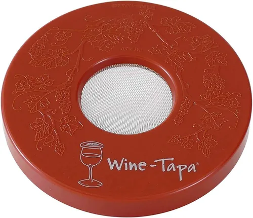 Miniatura 5 de Cubiertas para copas de vino – Mantén a los insectos lejos de copas de vino al aire libre – Úselo como funda para tazas de café, latas de refresco