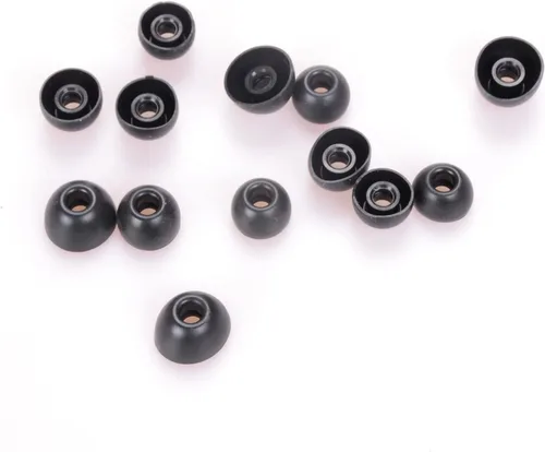 Miniatura 5 de 6 pares de almohadillas de repuesto de silicona para auriculares Beats Fit Pro Buds, auriculares inalámbricos, fundas para auriculares en estuche