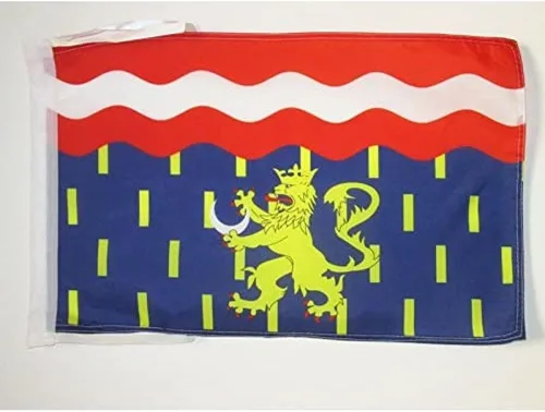 Miniatura 1169 de Bandera de México AZ FLAG, 45.7 x 30.5 cm, con cordones - Pequeñas banderas mexicanas de 30 x 45 cm - Bandera de 45.7 x 30.5 cm