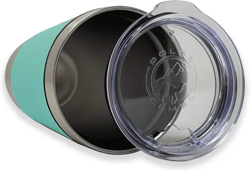 Miniatura 2 de LaserGram Vaso aislado al vacío de 20 onzas, tortuga marina hawaiana, grabado personalizado incluido (piel sintética, estilo béisbol)