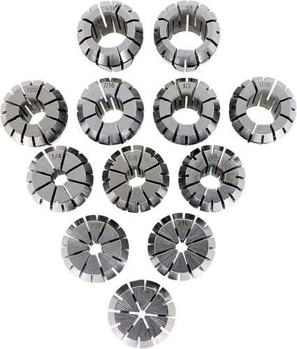 Miniatura 2 de Juego de pinzas de resorte ER25 - 12 piezas ER-25 portabrocas para torno de fresado CNC, herramientas de trabajo máquinas de grabado pinzas