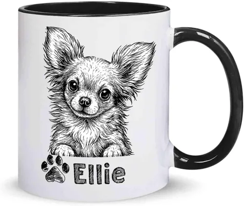 Miniatura 14 de Taza de café de perro Cocker Spaniel americano con nombre personalizado, tazas personalizadas de perro Cocker Spaniel americano, regalos de Cocker