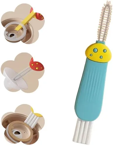 Miniatura 10 de Moonboat cepillo de limpieza de tapa de taza 3 en 1, 2024 Nuevo juego de cepillo de limpieza de grietas portátil para espacios estrechos de biberón