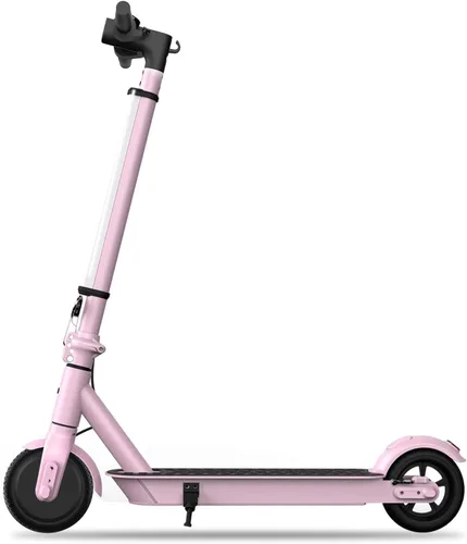 Miniatura 8 de Patinete eléctrico Hiboy S2 Lite – neumáticos sólidos de 6.5 pulgadas – hasta 17.1 kilómetros de alcance y 21 km/h, portátil y plegable