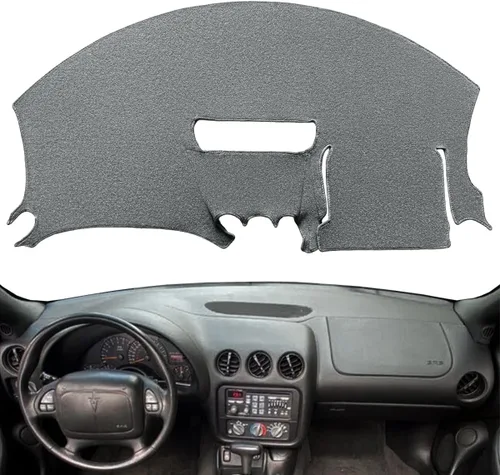 Miniatura 7 de Cubierta de tablero de salpicadero, almohadilla personalizada para Pontiac Firebird 1997-2002 (negro) Y41