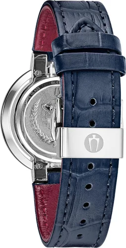 Miniatura 3 de Bulova 96P196 - Reloj analógico de cuarzo para mujer (correa de piel)