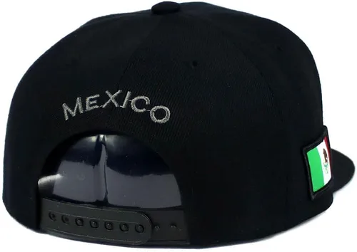 Miniatura 4 de Gorra de béisbol con logotipo federal del estado de México bordada con tapa plana